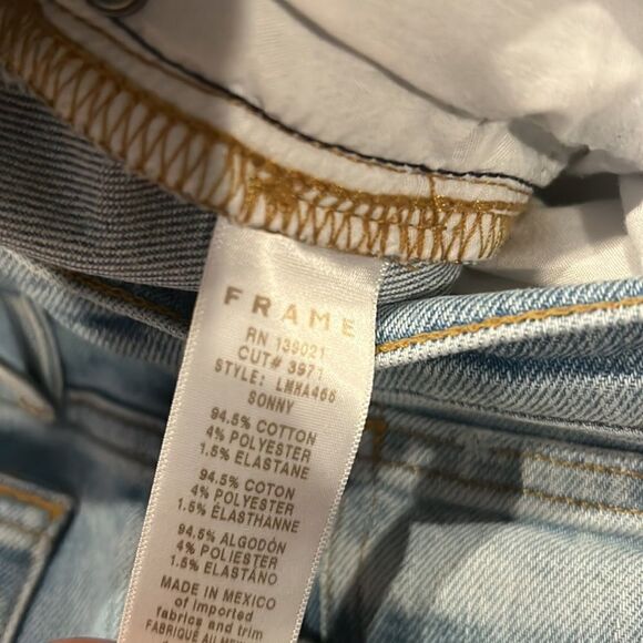 Frame l’Homme Athletic jeans size 32 / 30 in EUC light wash - Picture 5 of 10